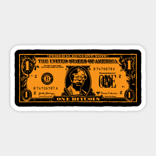 Bitcoin Dollar Sticker